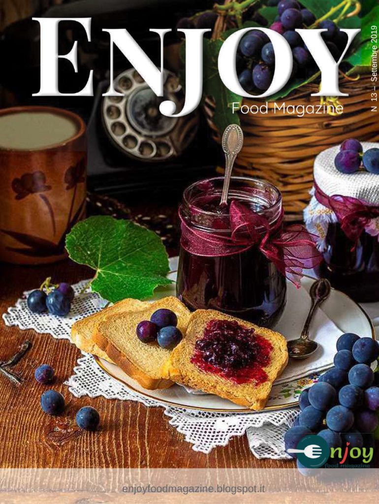 Copertina del numero di Enjoy Food Magazine n.13 dedicato alle conserve