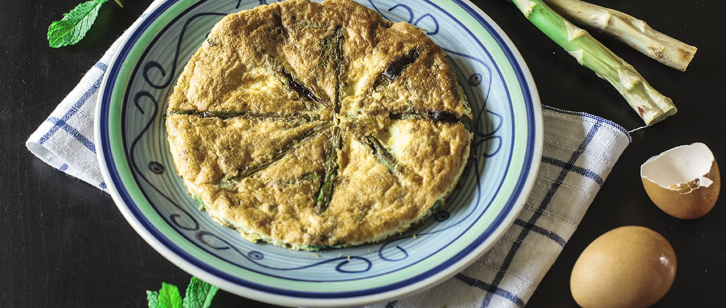 Frittata con Asparagi