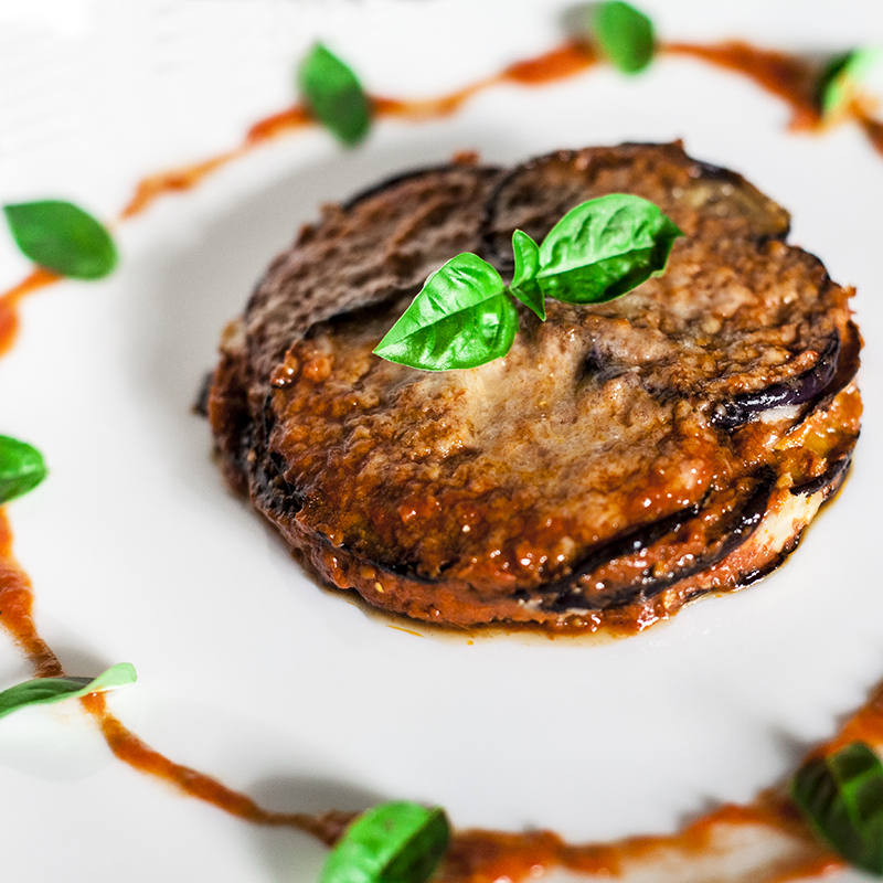 Parmigiana di melanzane al forno