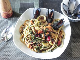 Spaghetti Tenerumi e Cozze