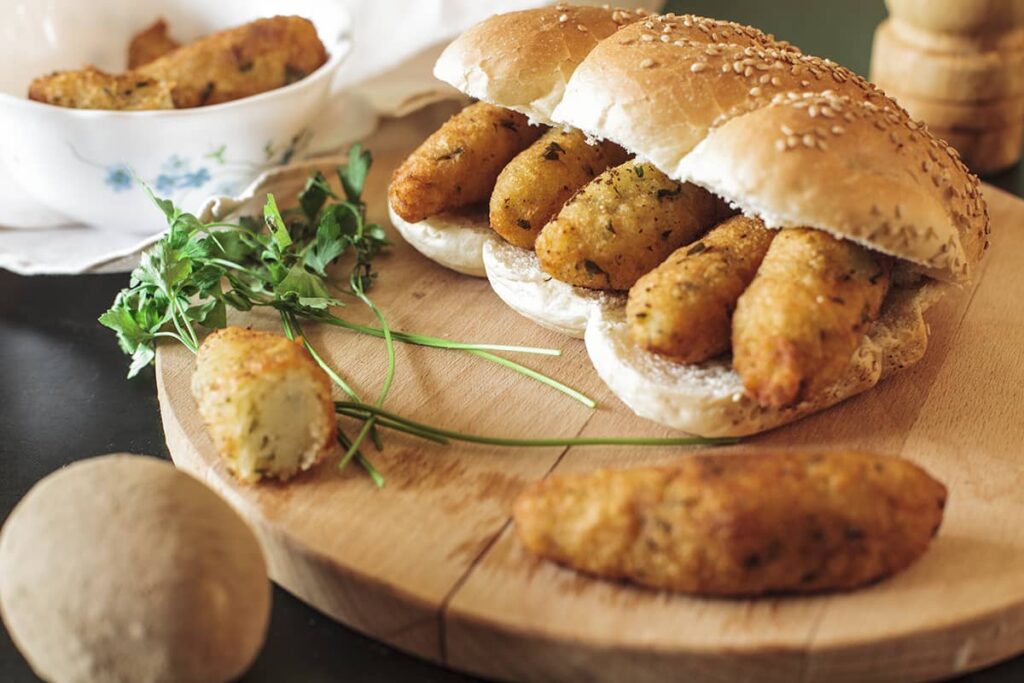 Crocchè di patate o cazzilli palermitani