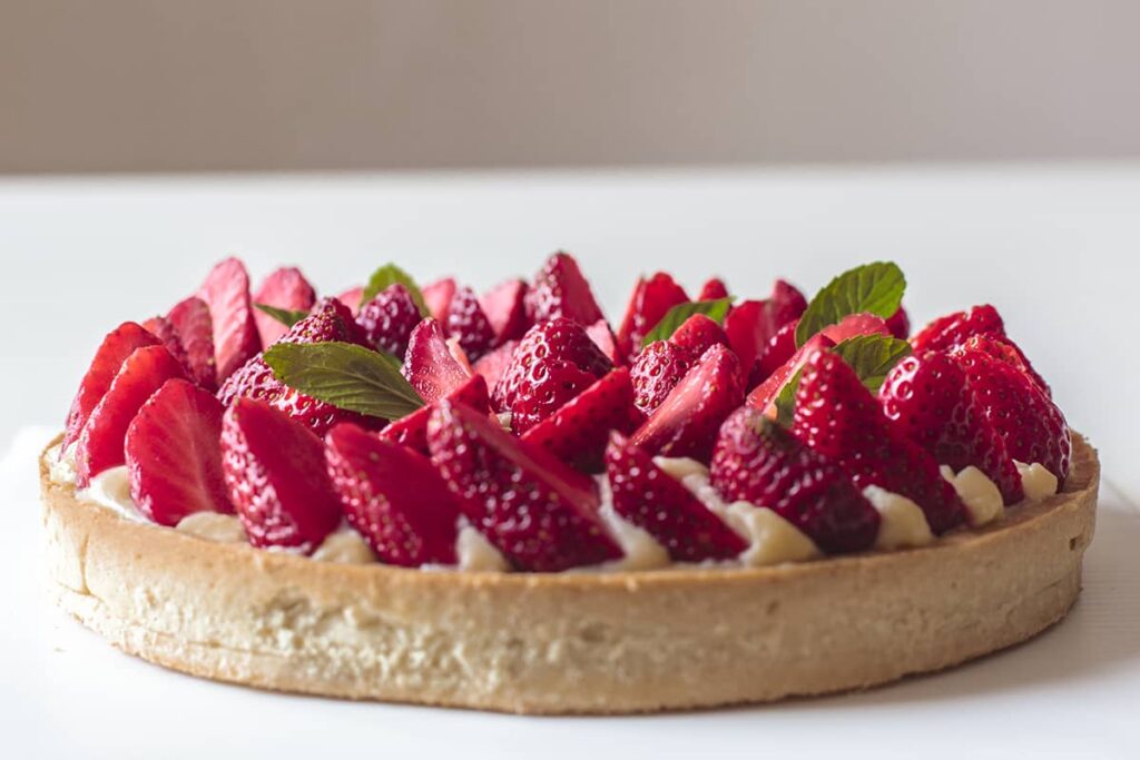 Crostata moderna Fragola