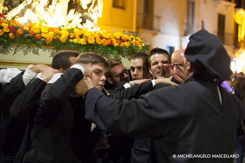 La processione dei misteri di Trapani