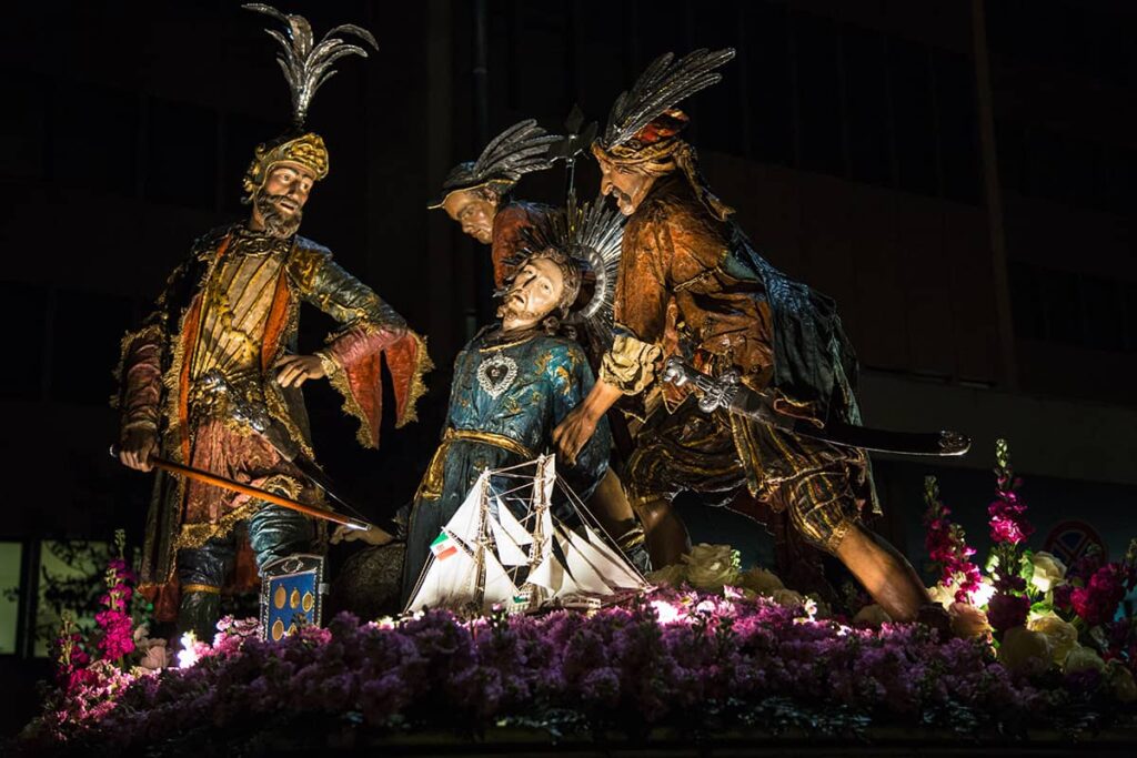 La processione dei misteri di Trapani