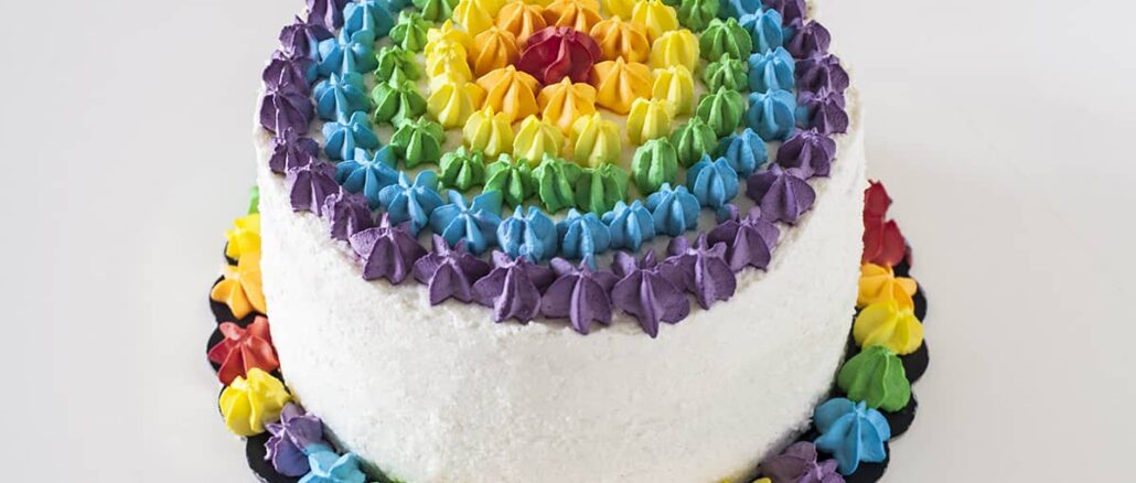 Torta Arcobaleno